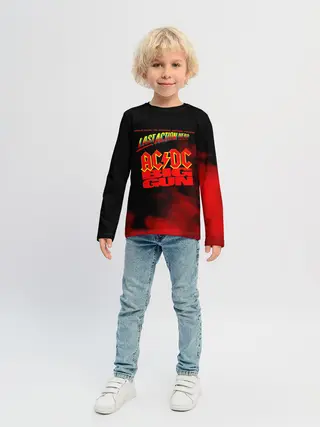 Детский лонгслив / AC/DC - BIG GUN
