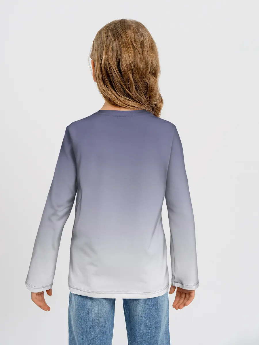 Детский лонгслив / Ангус Янг чертик AC/DC