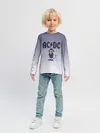 Детский лонгслив / Ангус Янг чертик AC/DC
