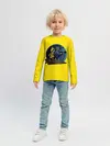 Детский лонгслив / Little nightmares 2 | Yelow