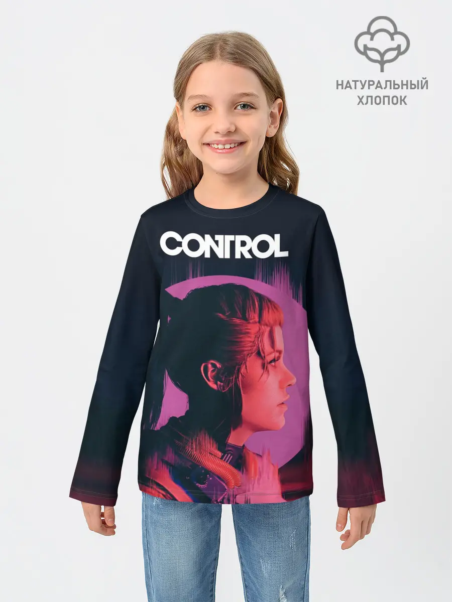 Детский лонгслив / Контрол | Джесси