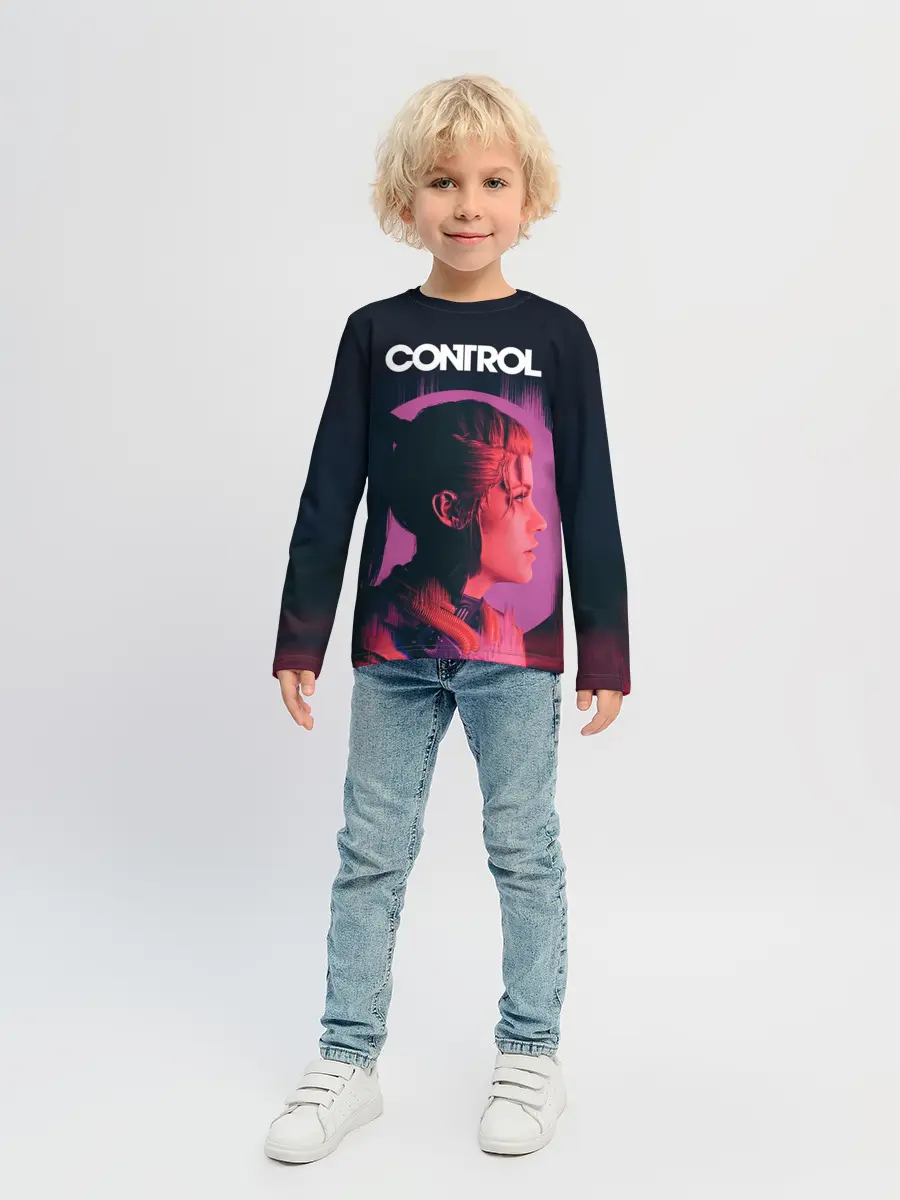 Детский лонгслив / Контрол | Джесси