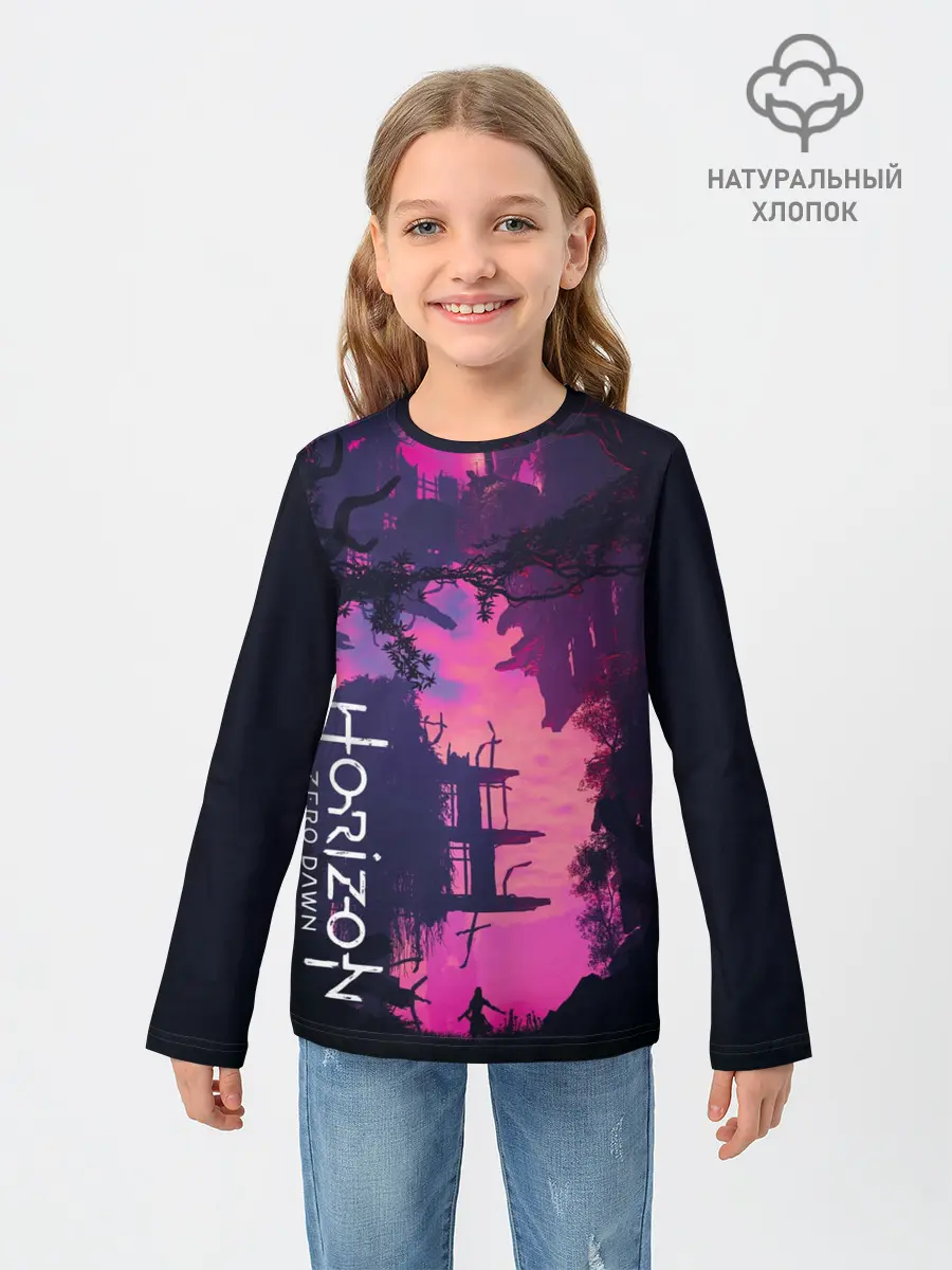 Детский лонгслив / Horizon Zero Dawn