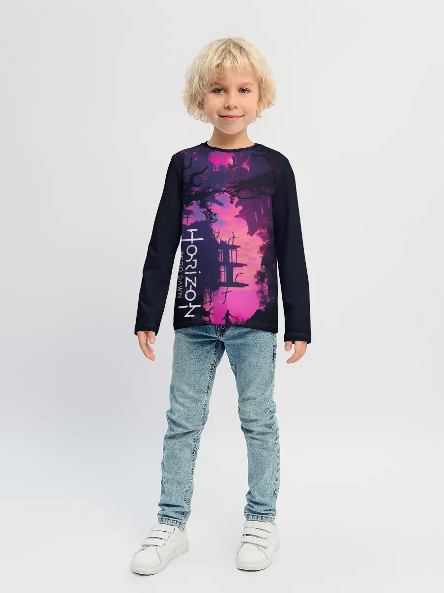 Детский лонгслив / Horizon Zero Dawn