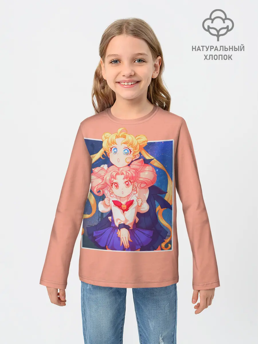 Детский лонгслив / Sailor Moon | Сейлор Мун