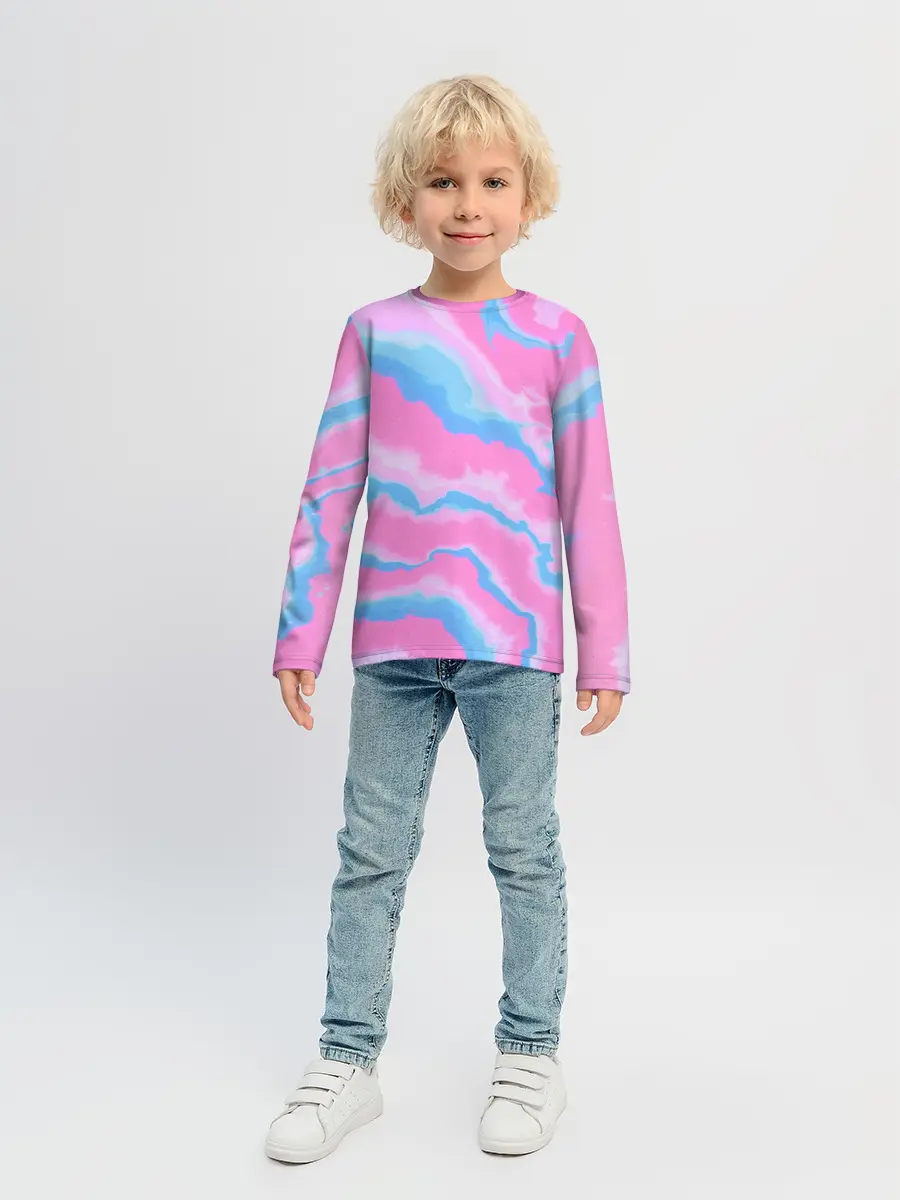 Детский лонгслив / Облака
