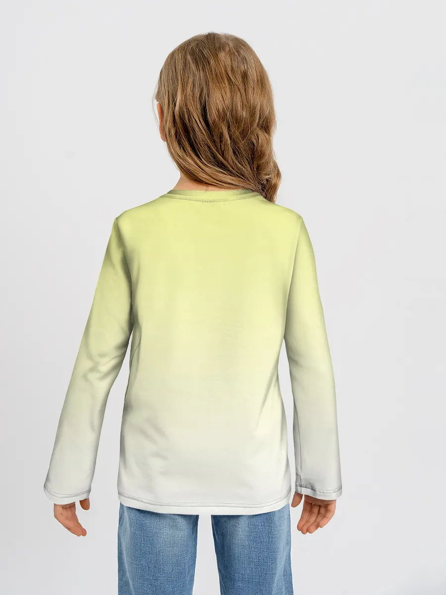 Детский лонгслив / кошка и собака друзья