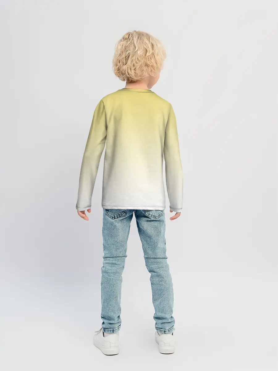 Детский лонгслив / Лабрадор ретривер пес