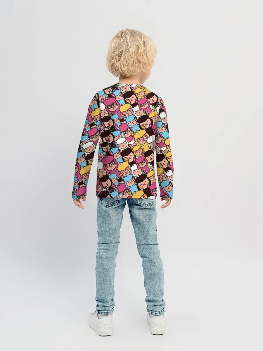 Детский лонгслив / Альпаки