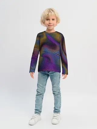 Детский лонгслив / Современная абстракция