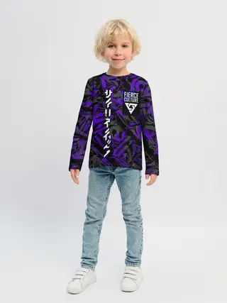 Детский лонгслив / Fierce culture