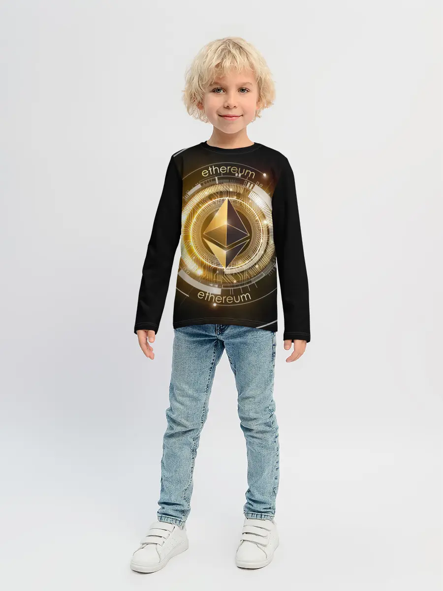 Детский лонгслив / ETHEREUM | ЭФИРИУМ