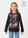 Детский лонгслив / Girls just wanna have fun