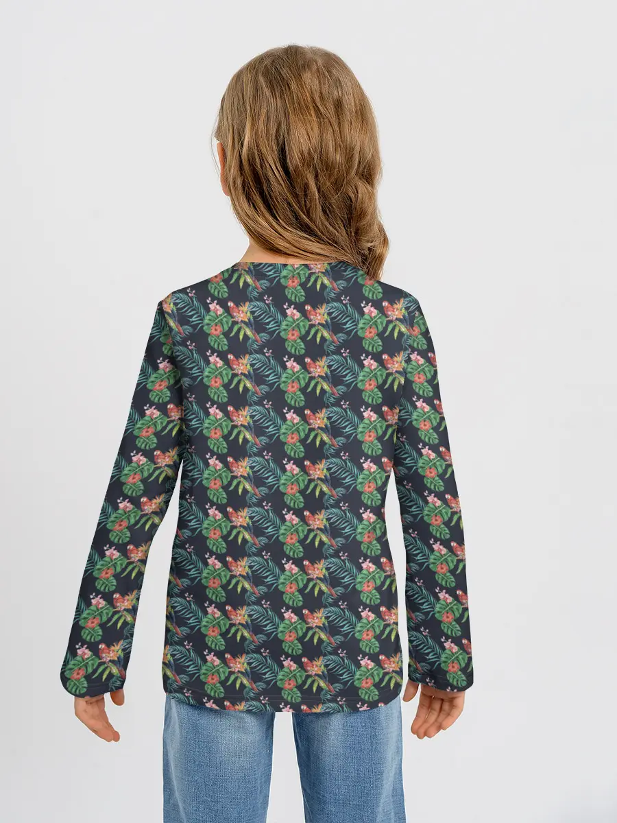 Детский лонгслив / Прекрасный Ара