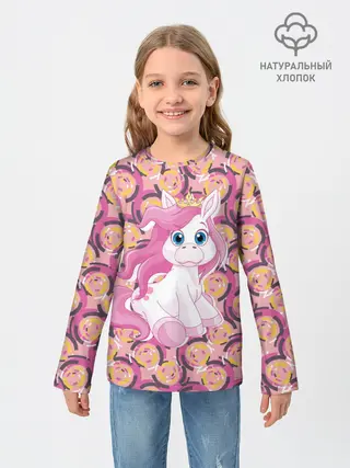 Детский лонгслив / Пони