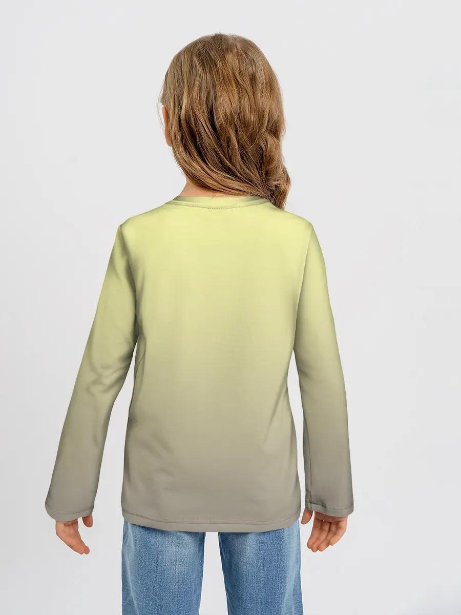 Детский лонгслив / персидская пушистая кошка