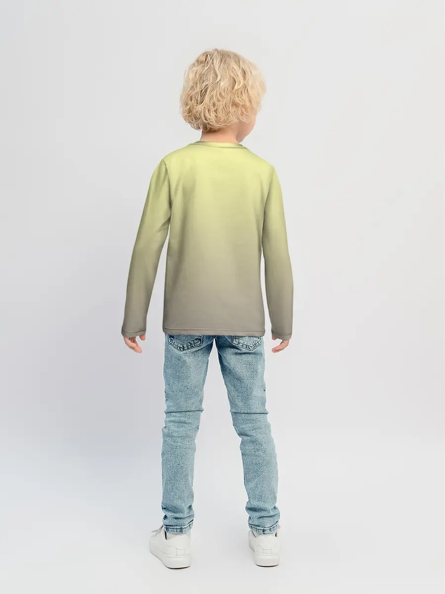 Детский лонгслив / персидская пушистая кошка