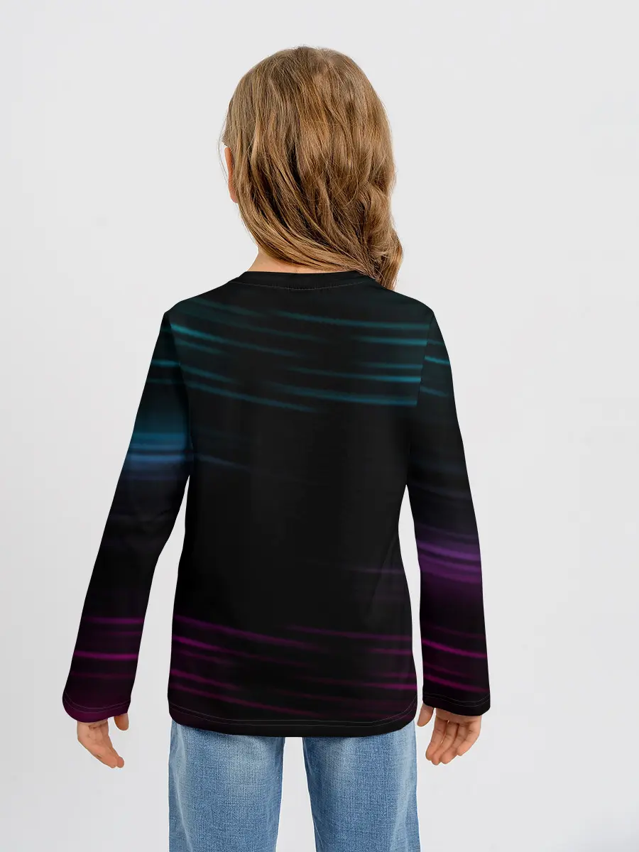 Детский лонгслив / Cyberpunk 2077 NIGHT CITY