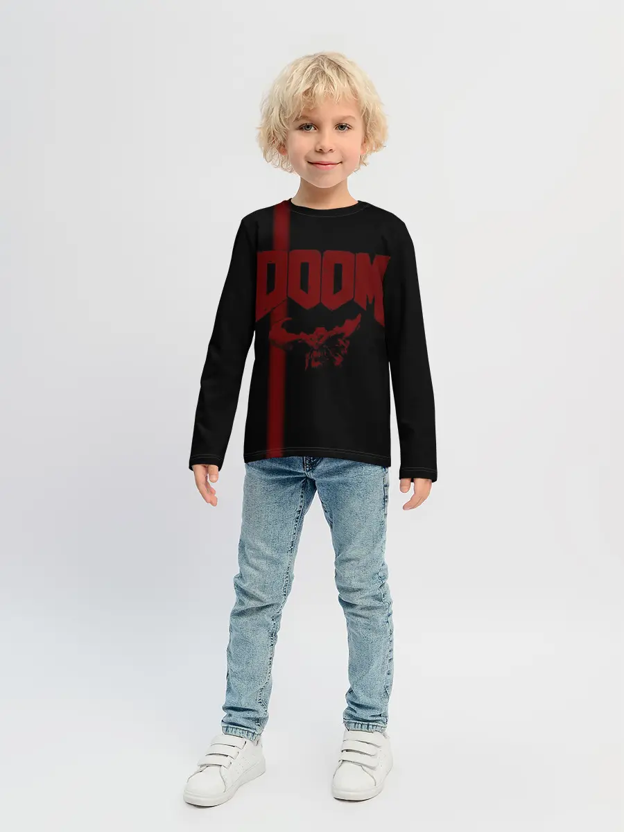 Детский лонгслив / Doom