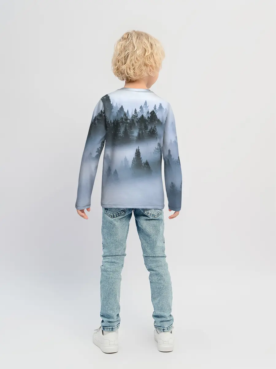 Детский лонгслив / Сумеречный лес