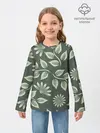 Детский лонгслив / Цветы
