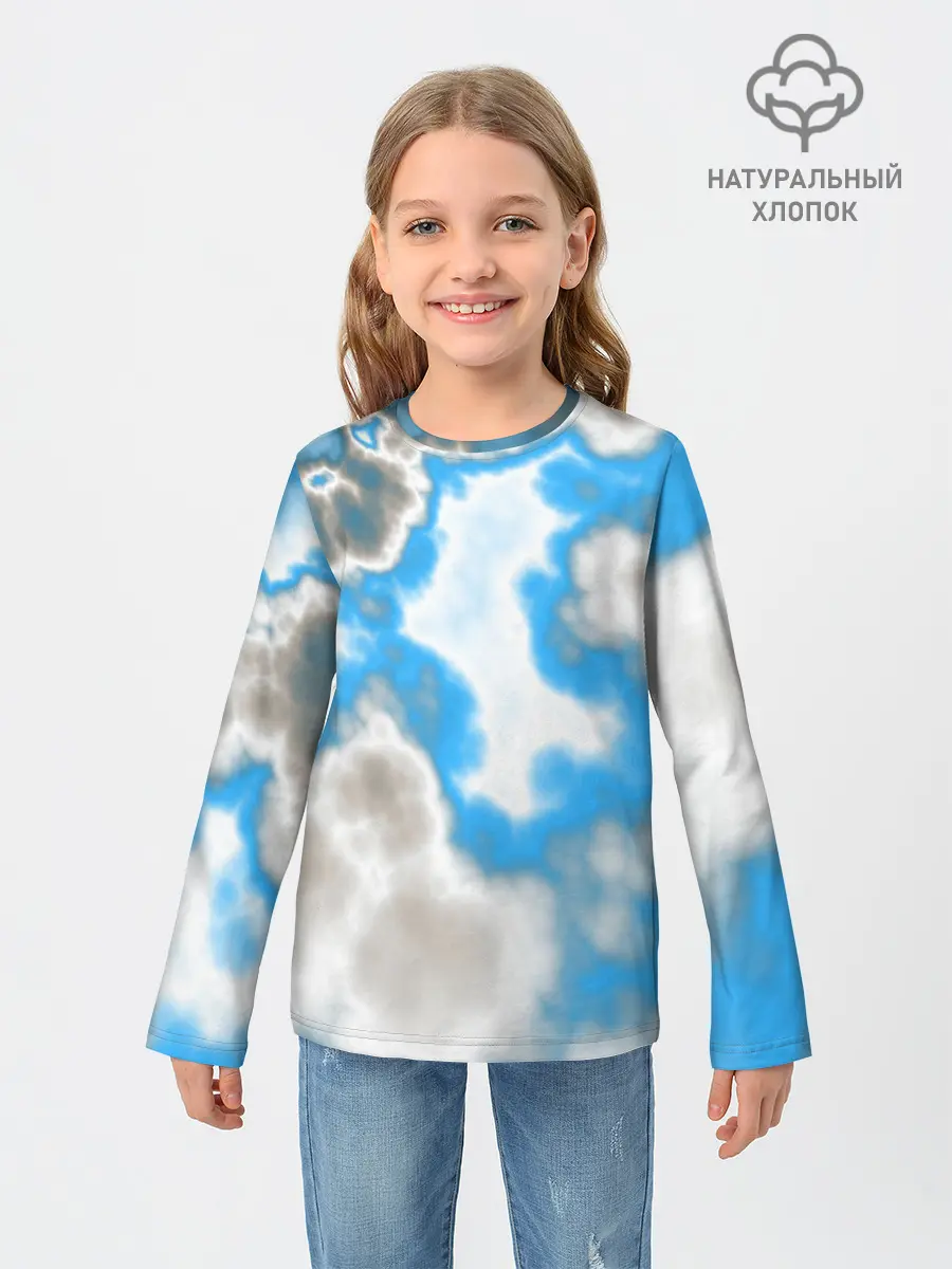 Детский лонгслив / Абстракция
