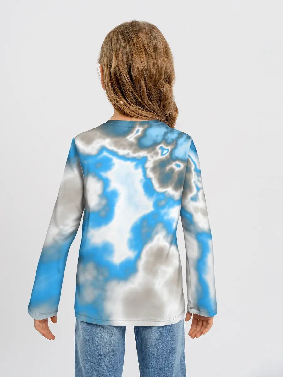 Детский лонгслив / Абстракция