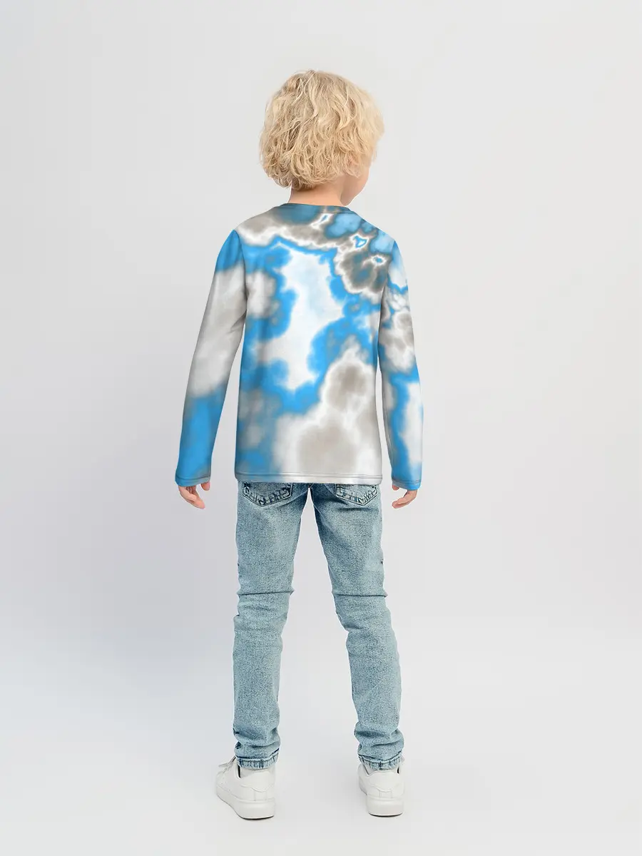 Детский лонгслив / Абстракция