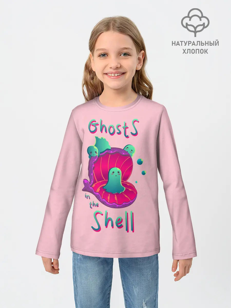 Детский лонгслив / Призрак в доспехах
