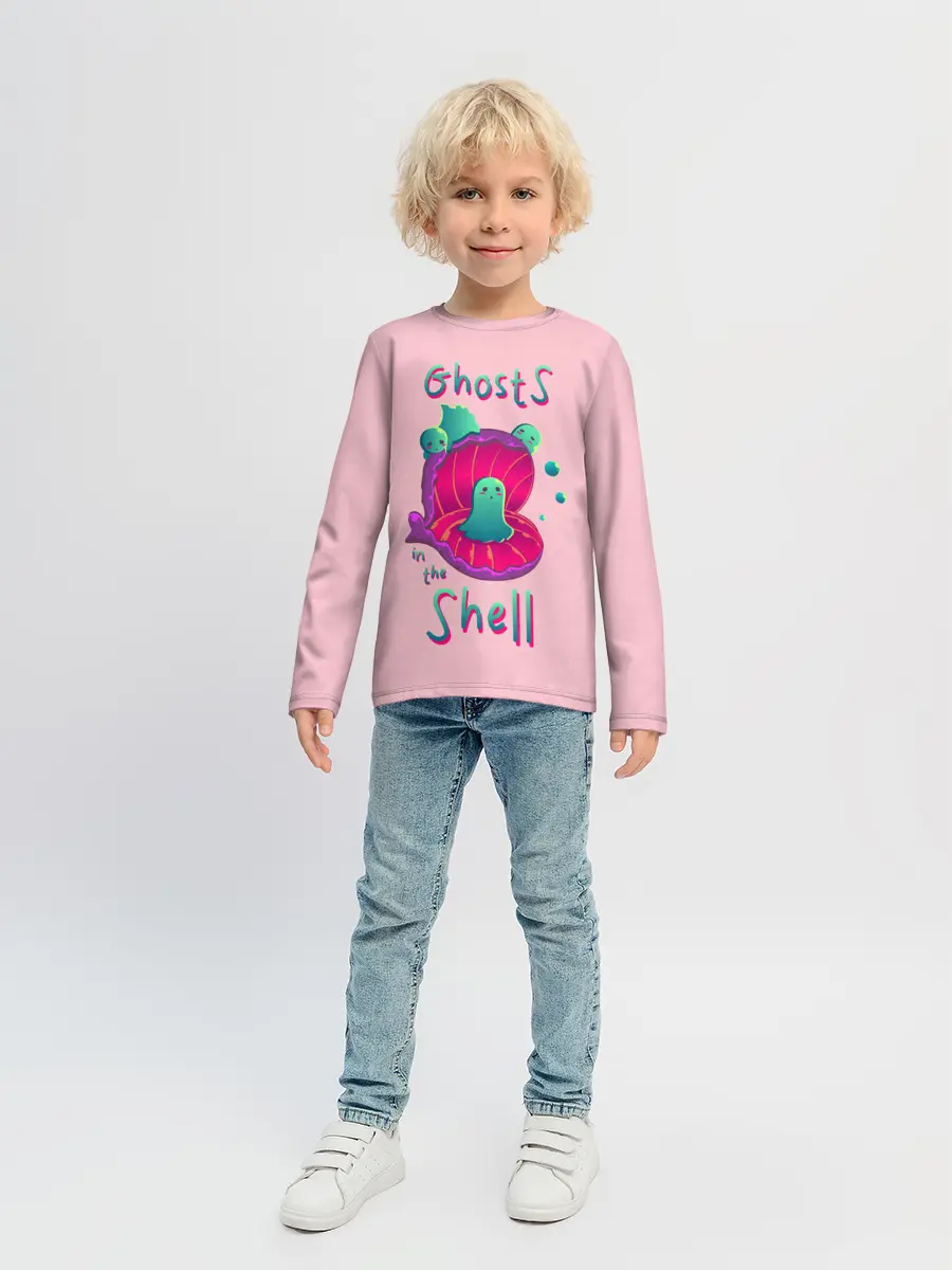 Детский лонгслив / Призрак в доспехах