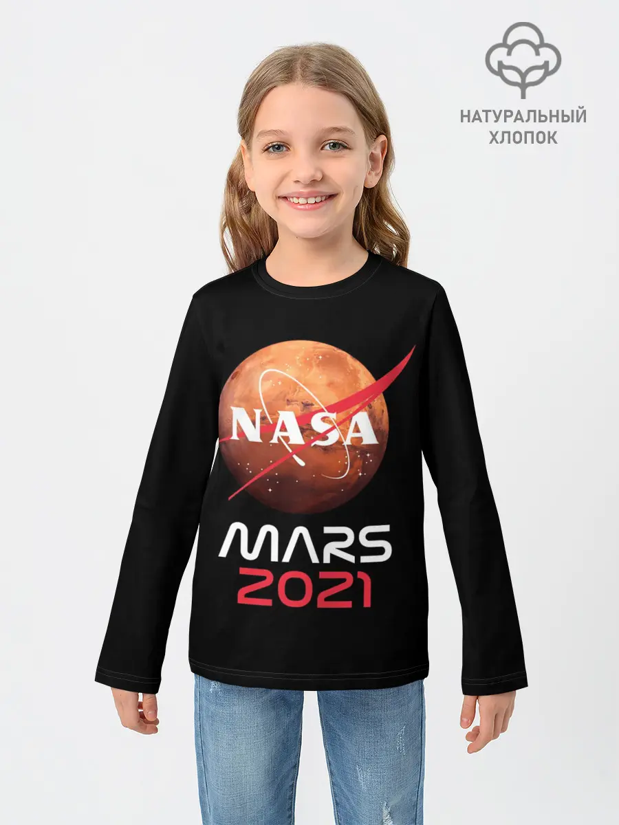 Детский лонгслив / NASA Perseverance