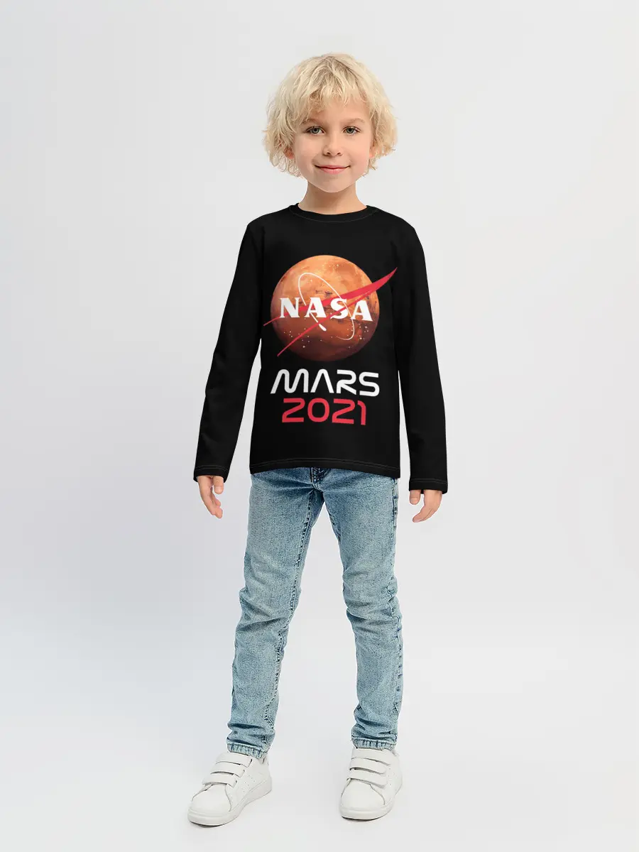 Детский лонгслив / NASA Perseverance