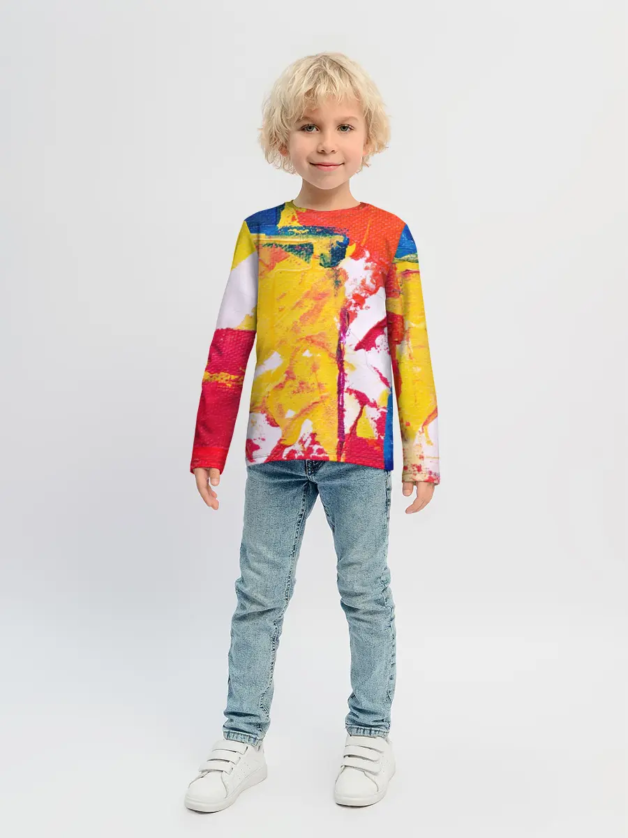 Детский лонгслив / Красочное счастье