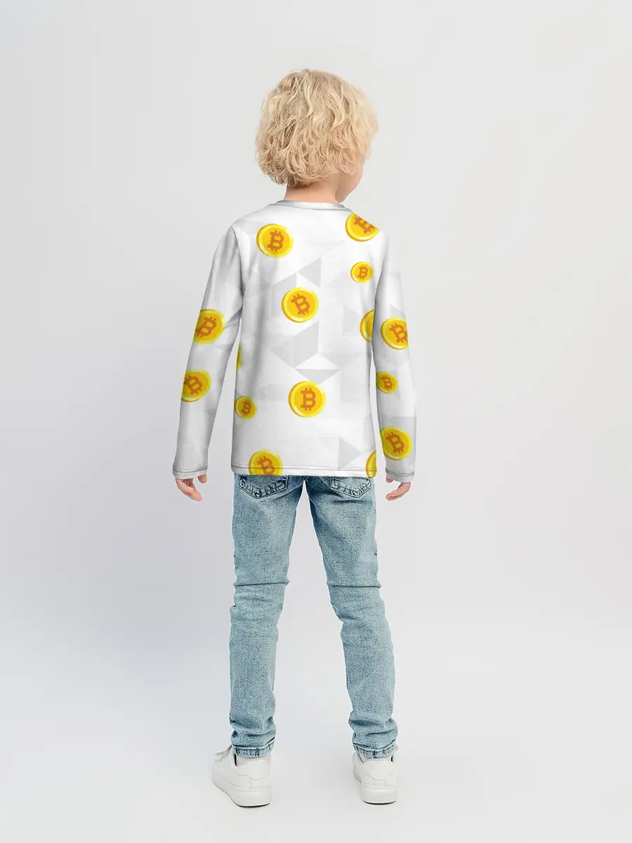 Детский лонгслив / БИТКОИН | BITCOIN