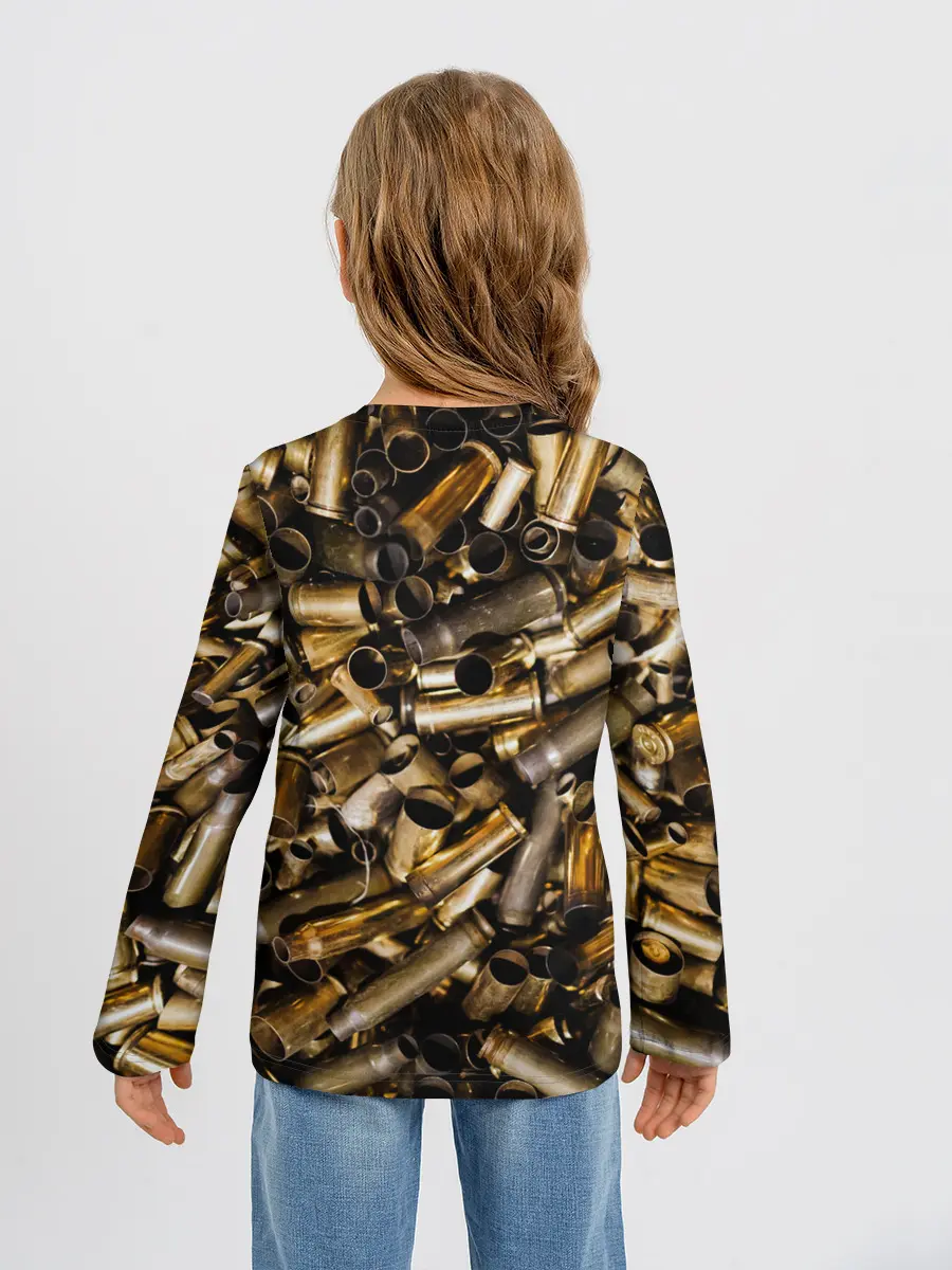 Детский лонгслив / Гильзы