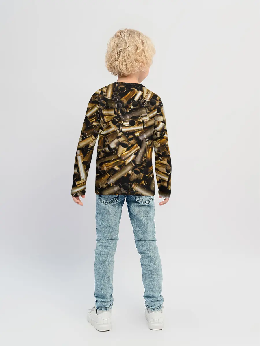 Детский лонгслив / Гильзы