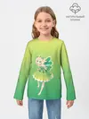 Детский лонгслив / Фея клевера