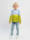 Детский лонгслив / Желтый цвет весны