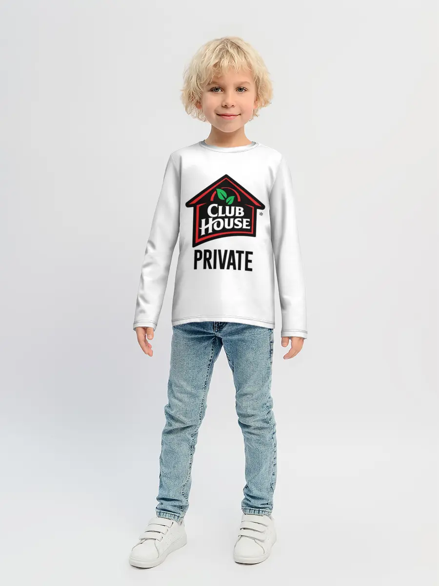 Детский лонгслив / Клабхаус