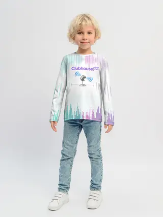 Детский лонгслив / clubhouse