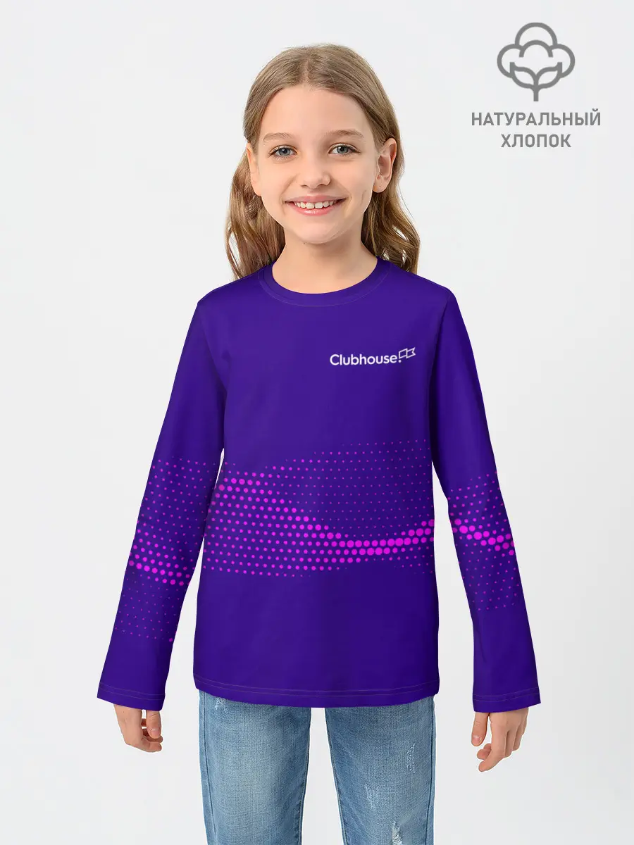 Детский лонгслив / clubhouse