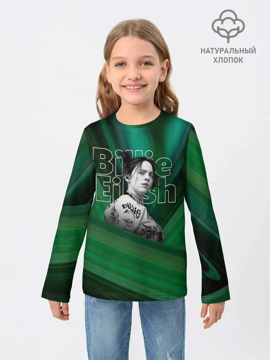 Детский лонгслив / Билли Айлиш