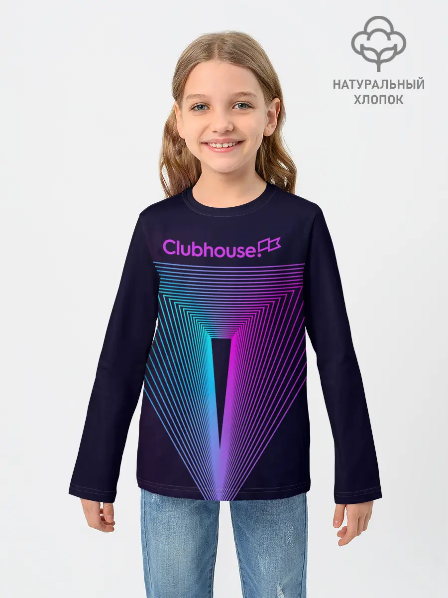 Детский лонгслив / clubhouse