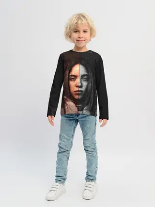 Детский лонгслив / Билли Айлиш | Billie Eilish