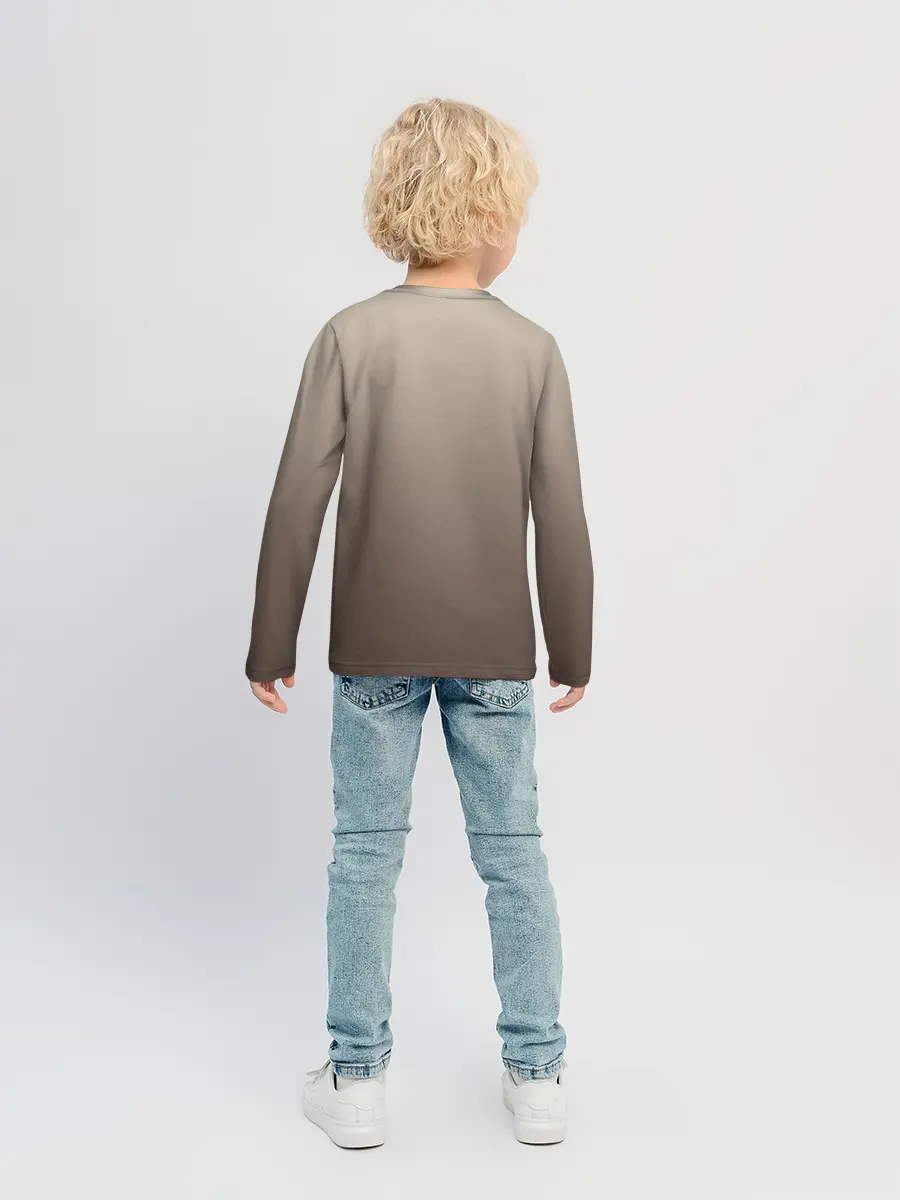 Детский лонгслив / сварливый кот мем нет