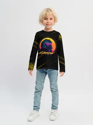 Детский лонгслив / CyberPUG