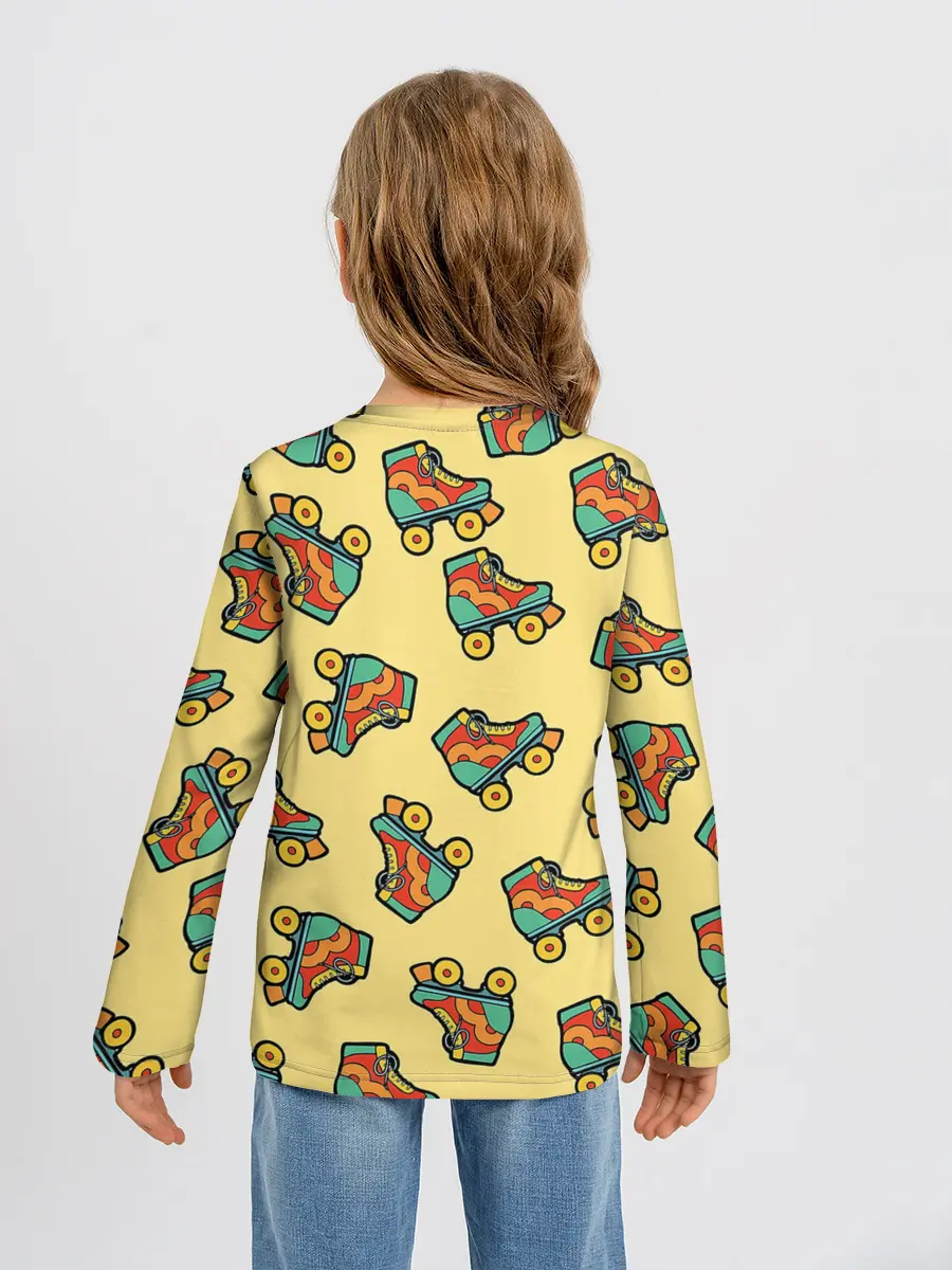 Детский лонгслив / Ролики