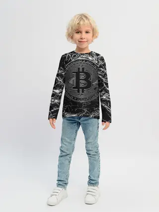 Детский лонгслив / БИТКОИН | BITCOIN