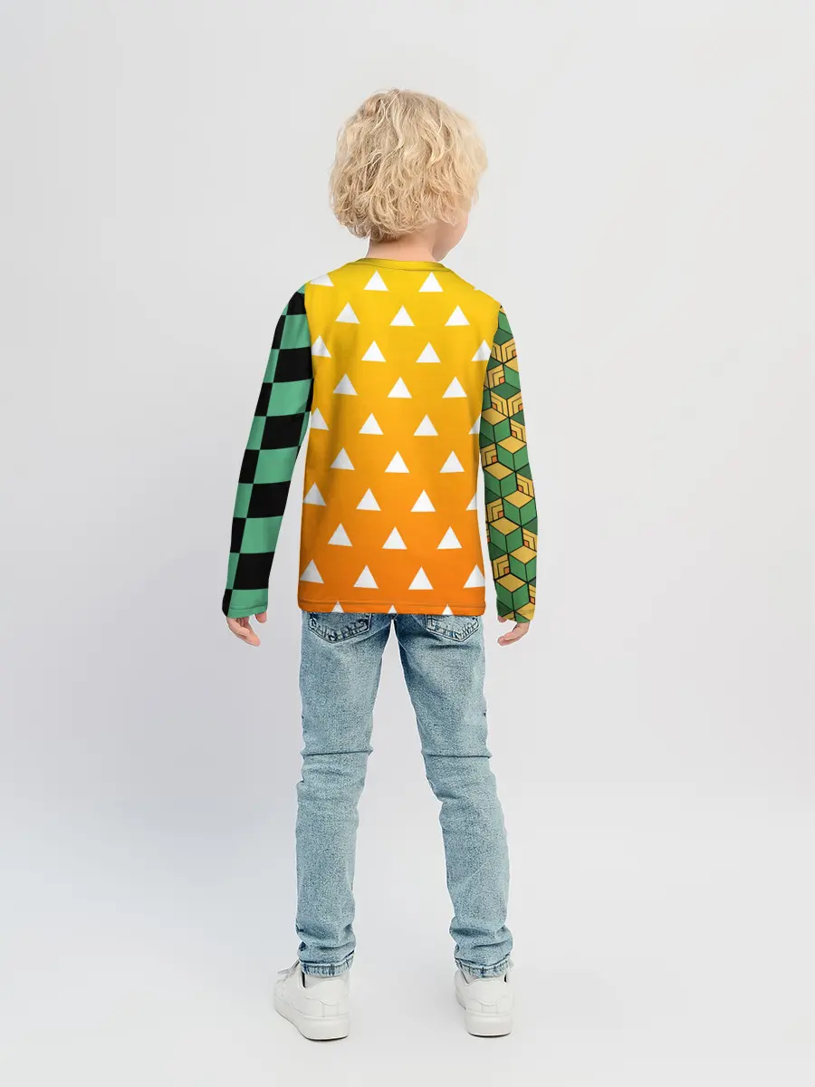 Детский лонгслив / ТАНДЖИРО | ЗЕНИТЦУ | ТОМИОКА