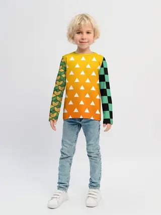 Детский лонгслив / ТАНДЖИРО | ЗЕНИТЦУ | ТОМИОКА